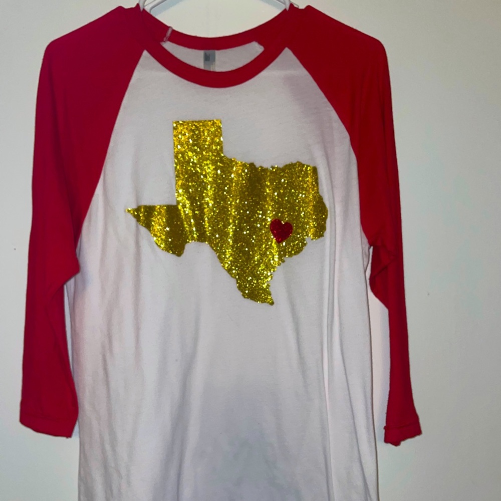 GUC Glitter Texas Raglan